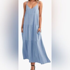 NWT Febriajuce Women’s Cami/Maxi Dress